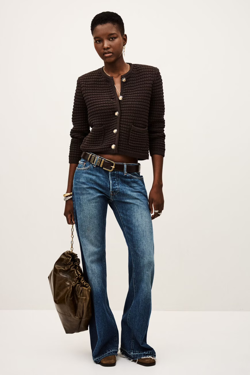 GASPARD long-sleeved cardigan    $395 | Ba&sh America Corp