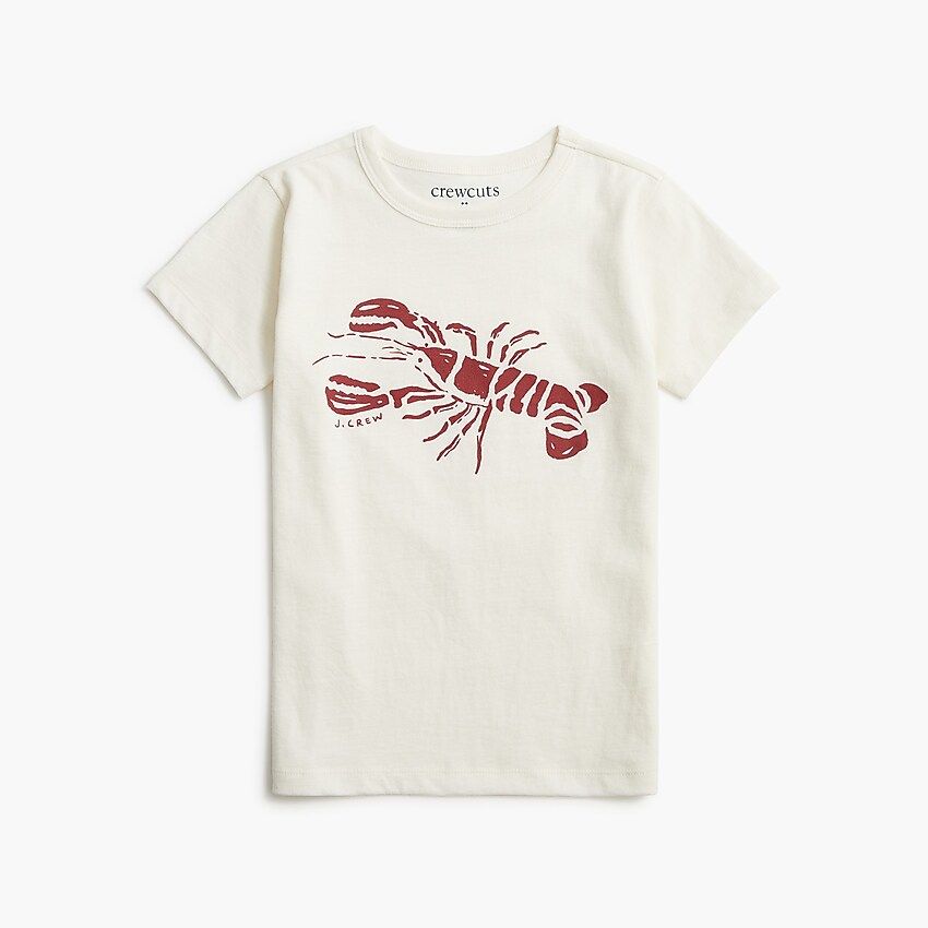Boys' lobster graphic tee | J.Crew Factory