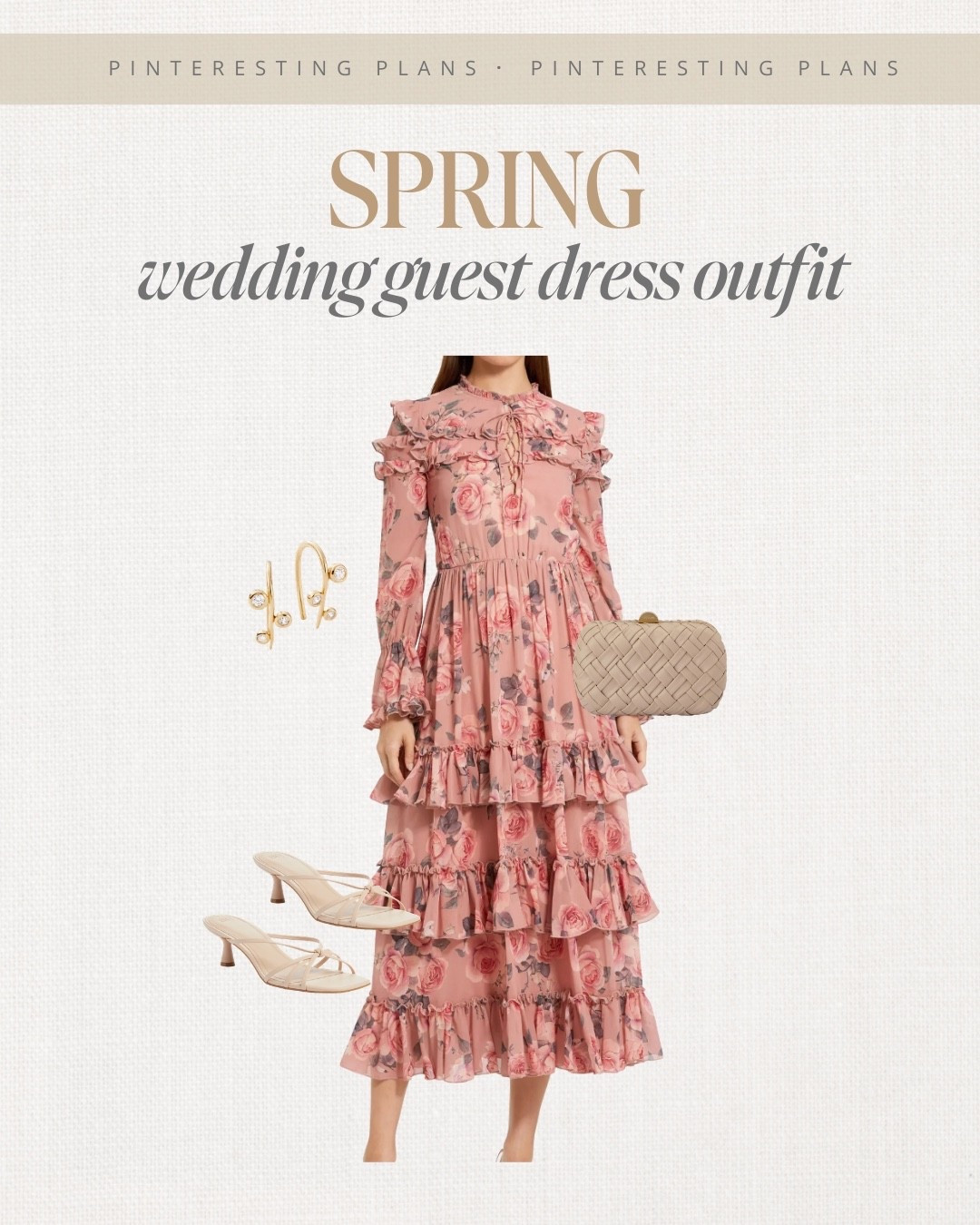 Spring wedding guest dress outfit from Nordstrom 

#LTKWedding