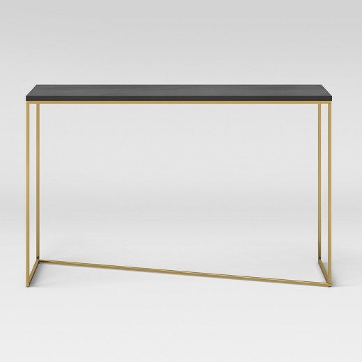 Sollerod Console Table - Brass and Black - Project 62™ | Target
