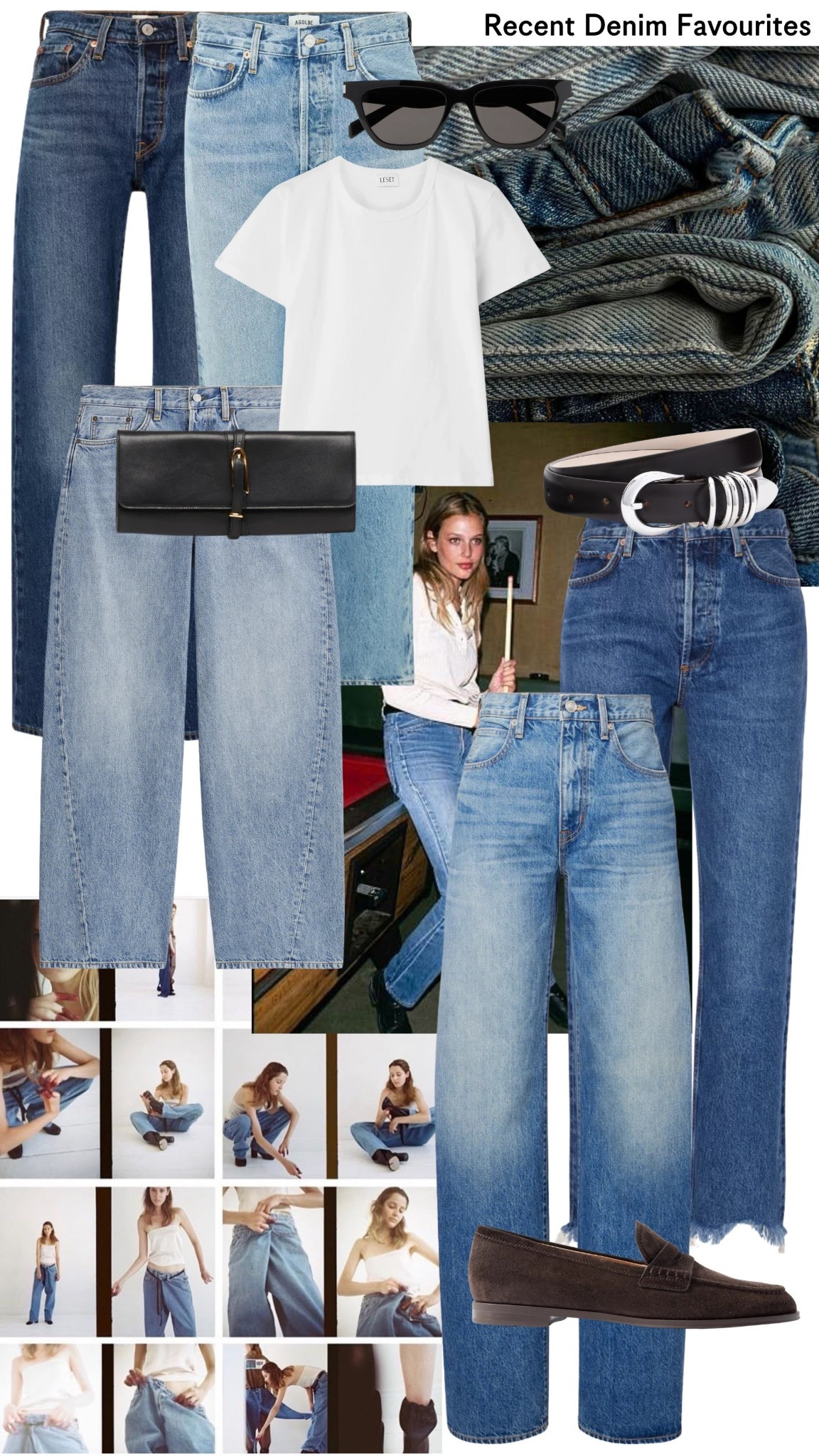 Recent Denim Favourite’s

August | Augustoutfits | Jeans | Tee | Belt | Shoes | Fall | September | NET-A-PORTER  

#LTKuk #LTKautumn #LTKjeans