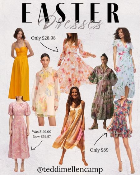 Found the cutest dresses for Easter Sunday— some at amazing prices! 

#LTKstyletip #LTKfindsunder100 #LTKSeasonal