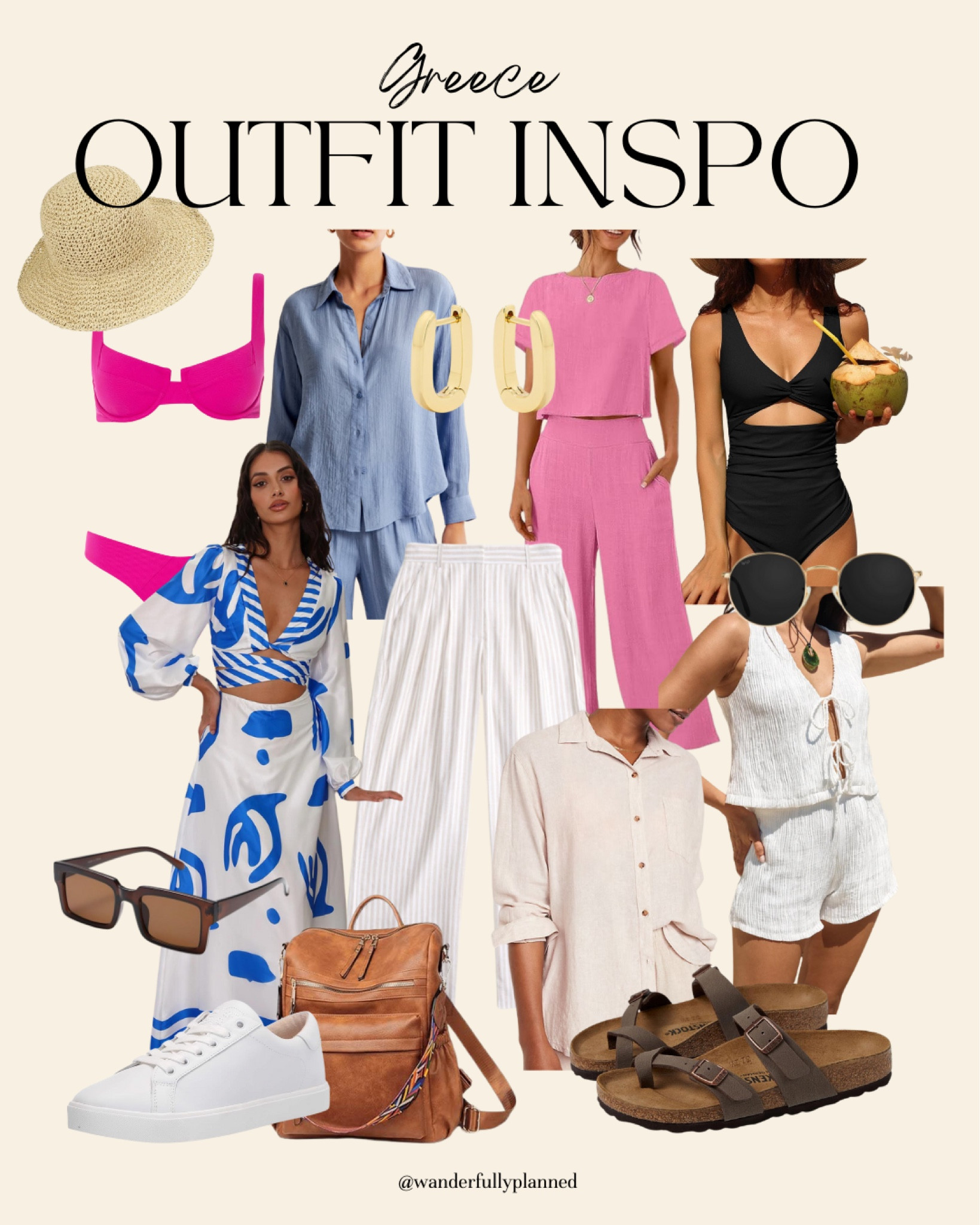 Greece outfit Inspo 💛