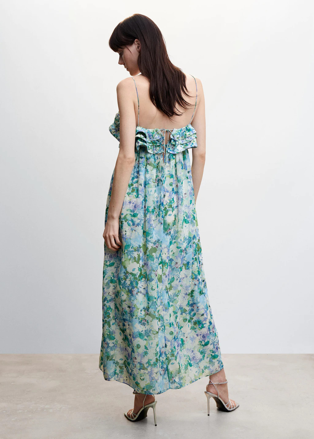 Y´s ワイズ RANDOM TULLE FLOWER BELT DRESS-