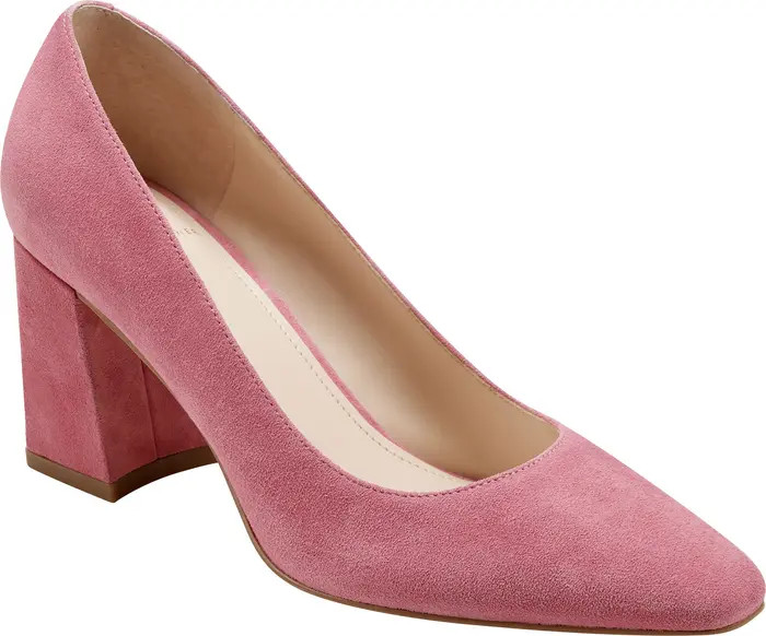 Marc Fisher LTD Varla Block Heel Pump (Women) | Nordstrom | Nordstrom