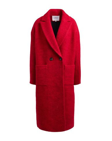 Ba & sh Woman Coat Red Size 1 Wool, Polyester | YOOX (US)