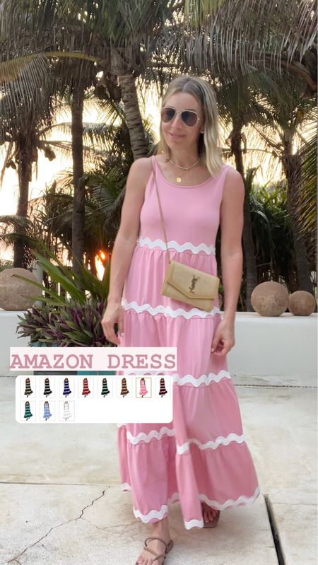 Amazon maxi dress under $40 and comes in a bunch of colors
Wearing size s

#LTKfindsunder50 #LTKstyletip