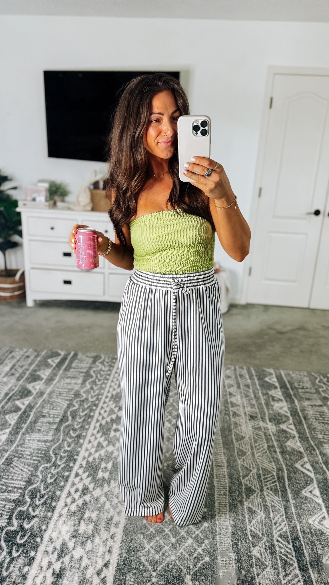 Tube top only $5 and so stretchy/soft! I sized up to the medium. Pants tts

#LTKootd #LTKSeasonal #LTKPetite
