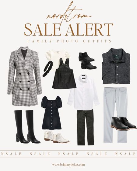 The best of the nordstrom anniversary style styled for a classic black and white photo outfits. So cute for holiday cards. 
nsale 
Leather boots | ag jeans | leather shoes. 
Neutral family photo outfit | fall family photos 
Holiday family photos 
Fall family photos 
Family photoshoot 
Family photo outfit  
Family photos 
Family photo dress 
Family photo outfit 
