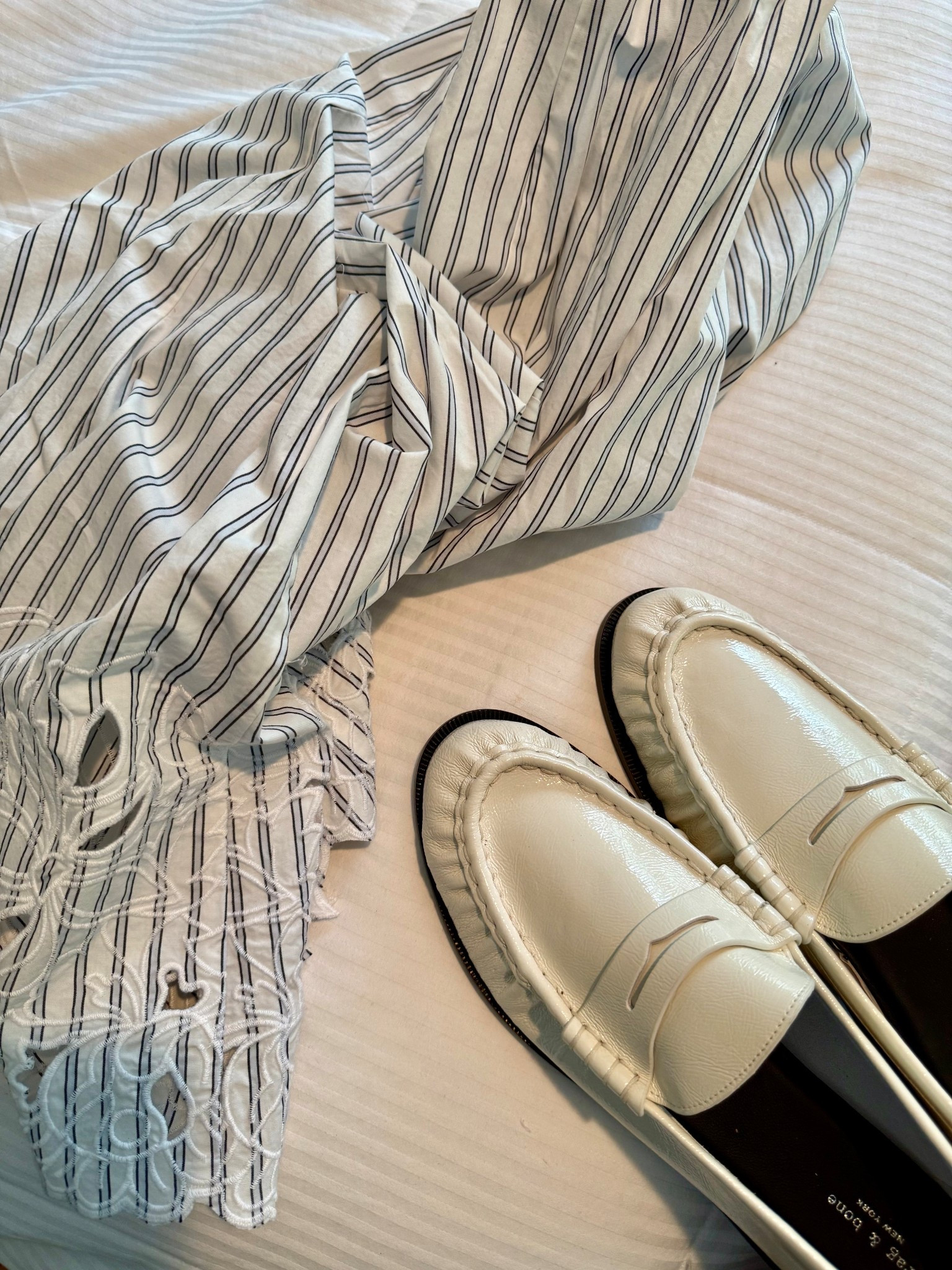 New in my warm weather wardrobe rotation! #midiskirt #loafers #lauracarsonmiller #casualchicstyle 

#LTKWorkwear #LTKgrwm #LTKdayinmylife