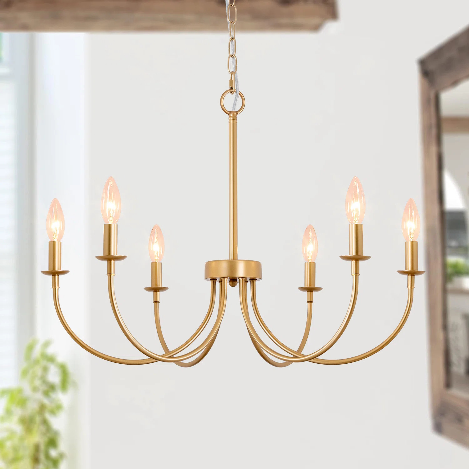 6 - Light Dimmable Classic / Traditional Chandelier | Wayfair North America