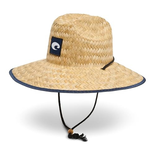 Costa Del Mar Mens Costa Straw Hat, Costa Deep, One Size | Amazon (US)
