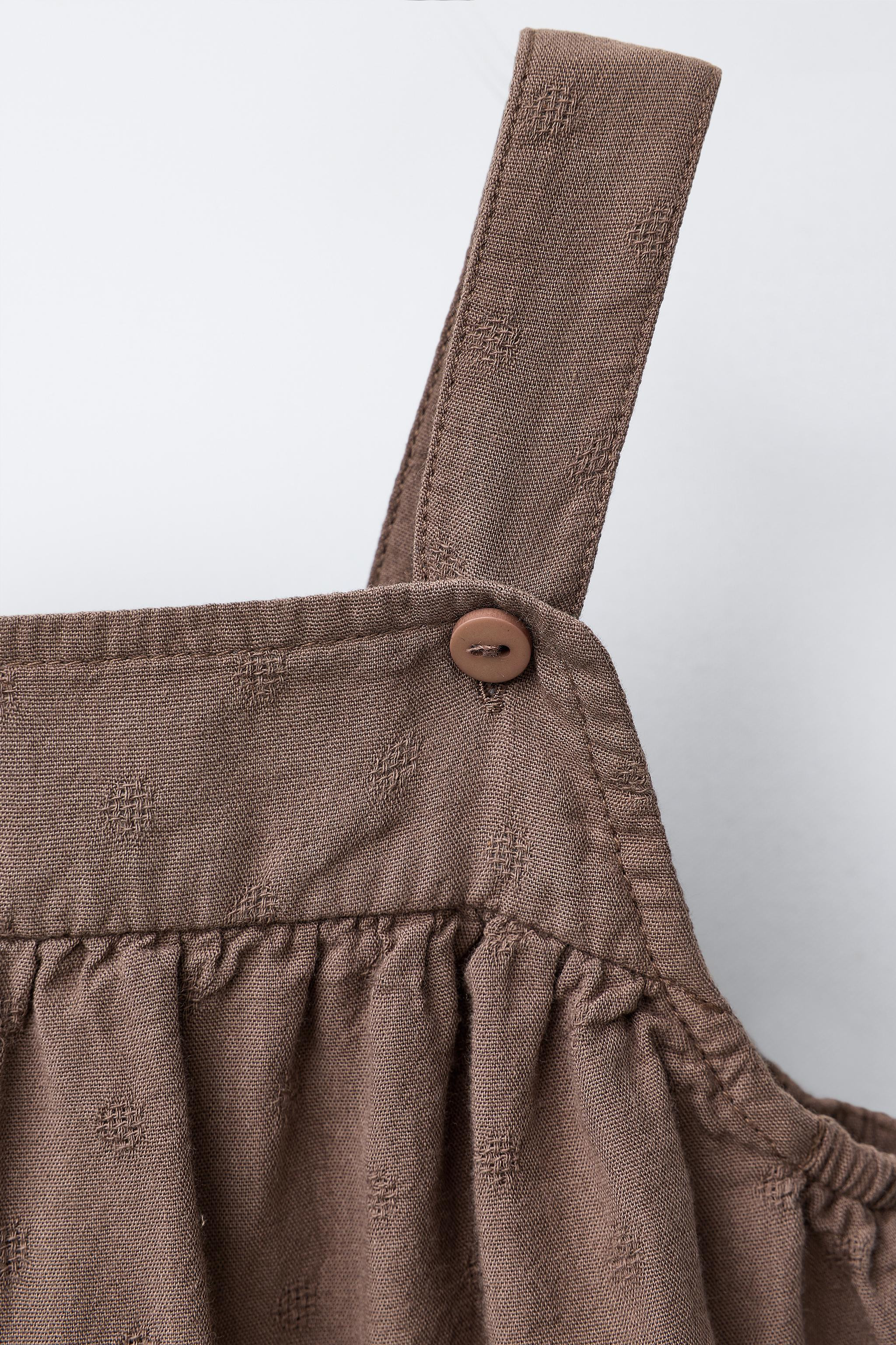 EMBROIDERED LACE ROMPER | Zara US