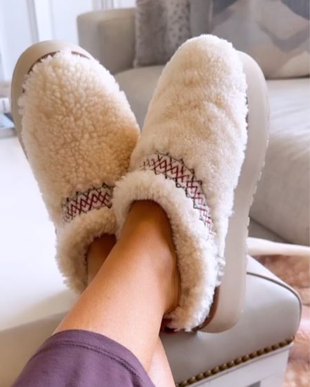 Always wearing my Ugg tazz slippers! So cute and comfortable 

#LTKstyletip #LTKshoecrush #LTKGiftGuide