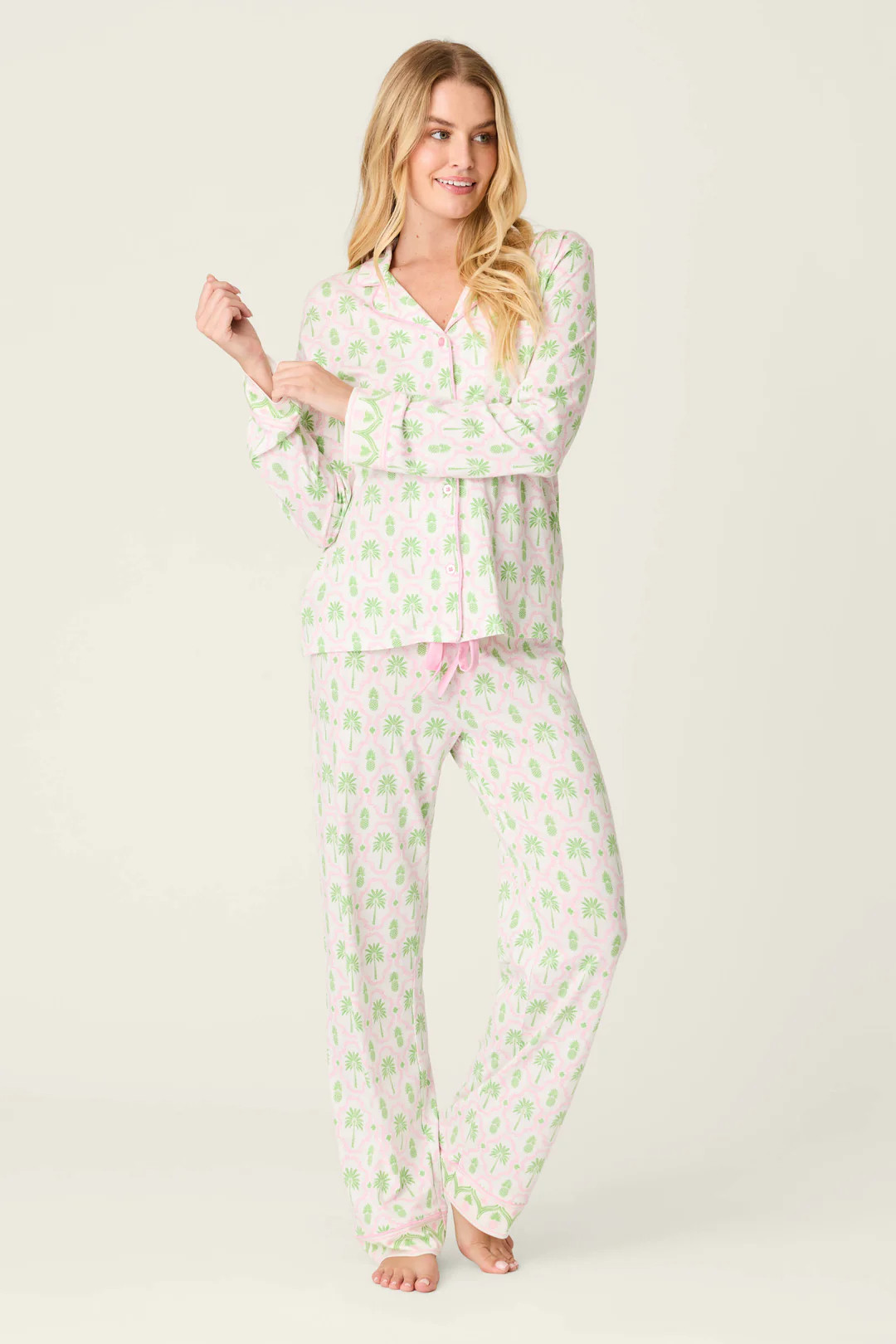 Playful Prints Island Time Open Leg PJ Pants | PJ Salvage