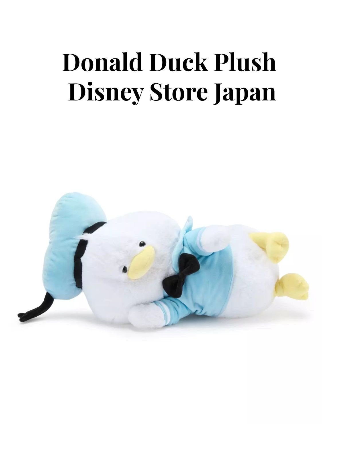 New Donald Duck plush from Disney Store Japan