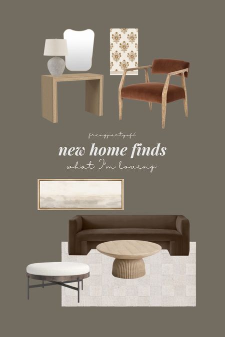 New home finds! Found a smaller sized console table, beautiful wallpaper, a modern velvet sofa that is an amazing price and more!

#LTKsalealert #LTKstyletip #LTKhome