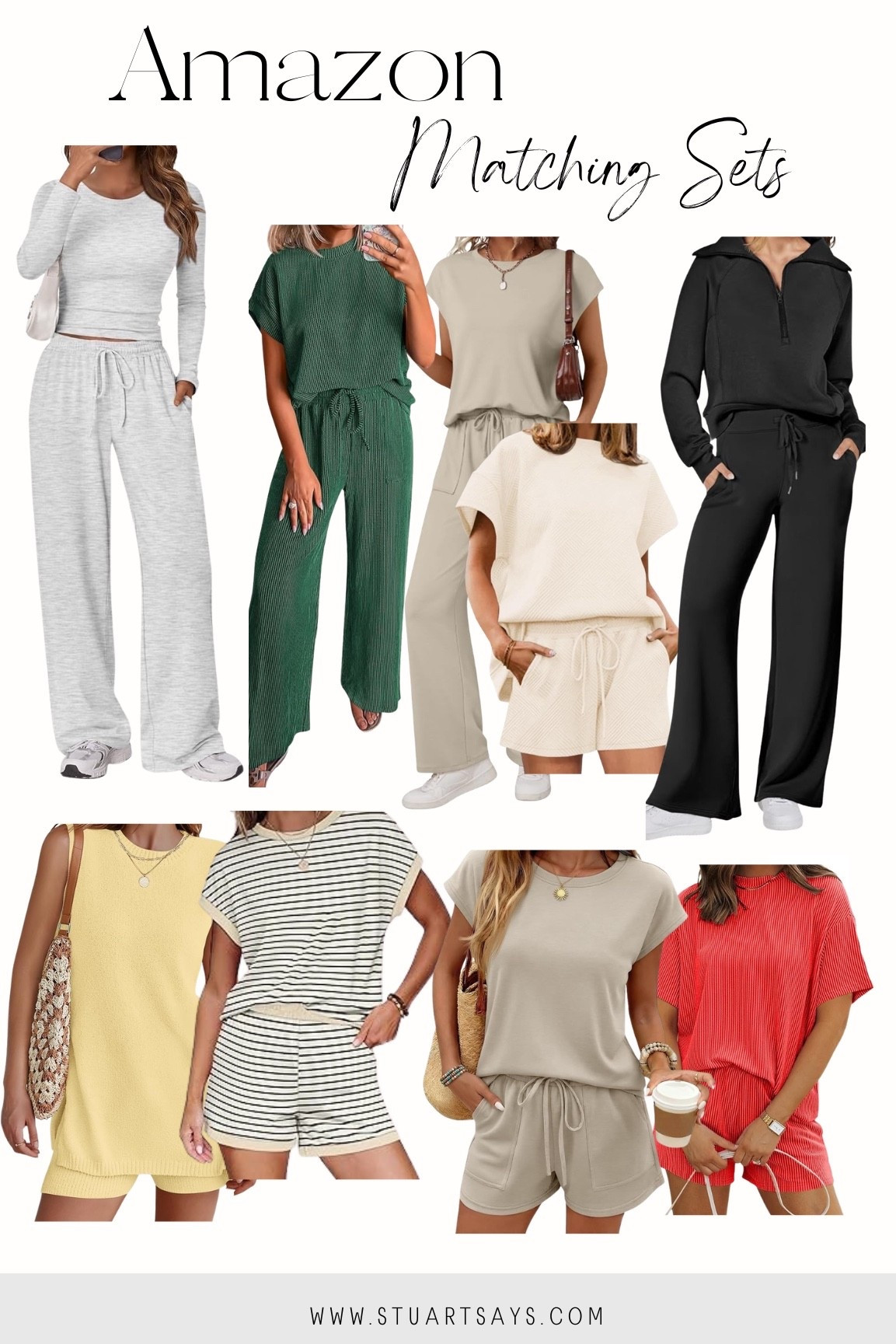 Favorite spring matching sets from Amazon!

#LTKgrwm #LTKootd