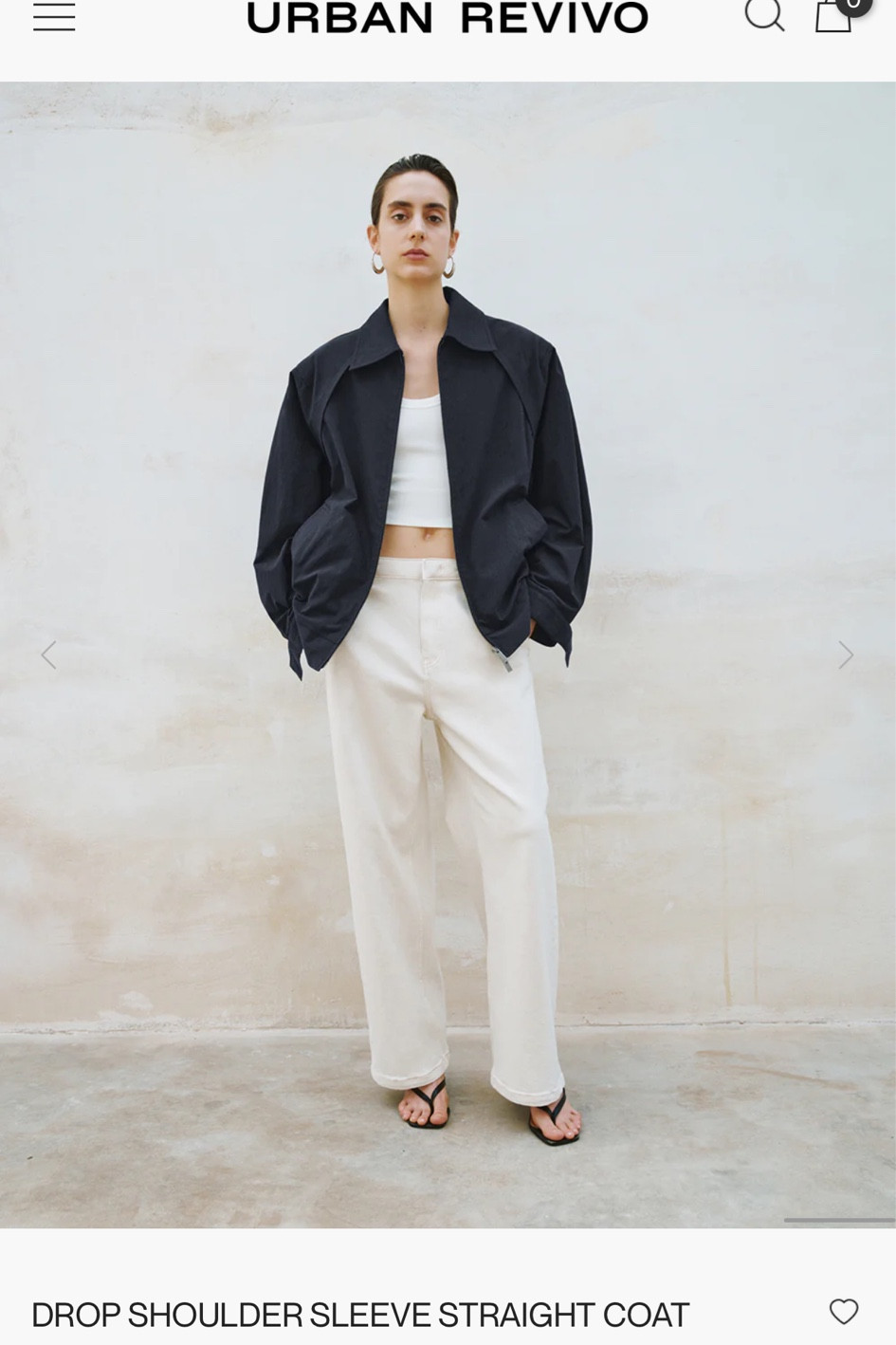 Urban Revivo Straight Coat  

#LTKstyletip