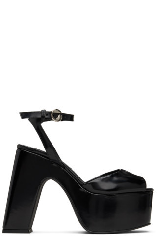Coperni - Sandales à plateforme Bridge noires | SSENSE