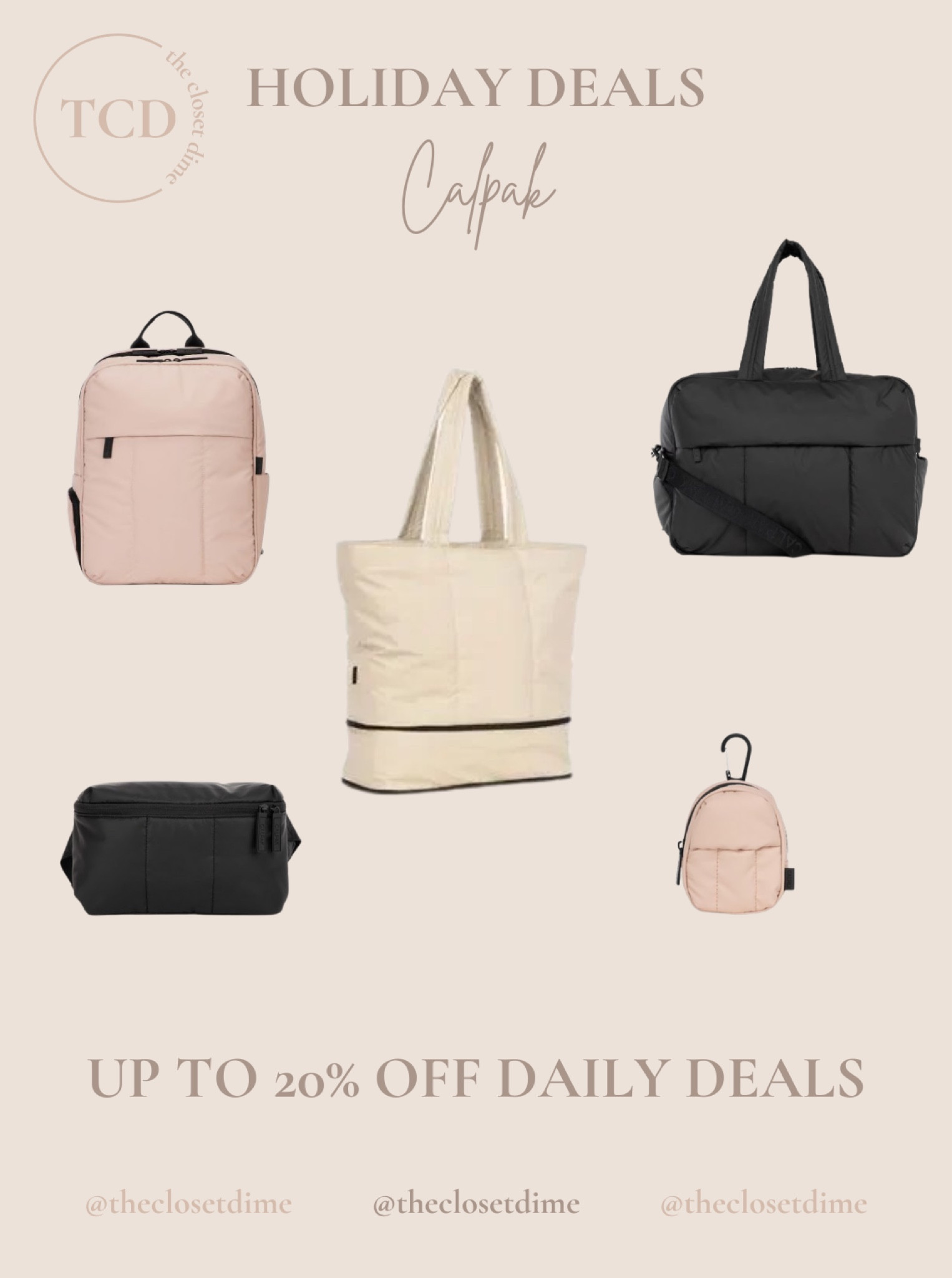 Calpak is having their pre Black Friday sale! They’ve got up to 20% off select products each day  

#LTKCyberWeek #LTKGiftGuide #LTKHoliday