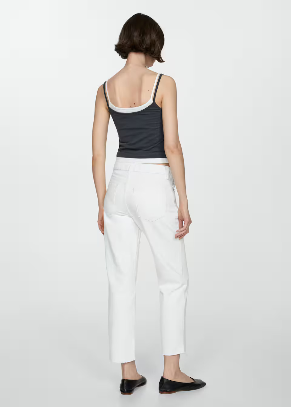 Gerade crop-jeans -  Damen | Mango Deutschland | MANGO (DE)