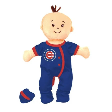 MLB Baby Fanatic Wee Baby Doll, Chicago Cubs | Walmart (US)