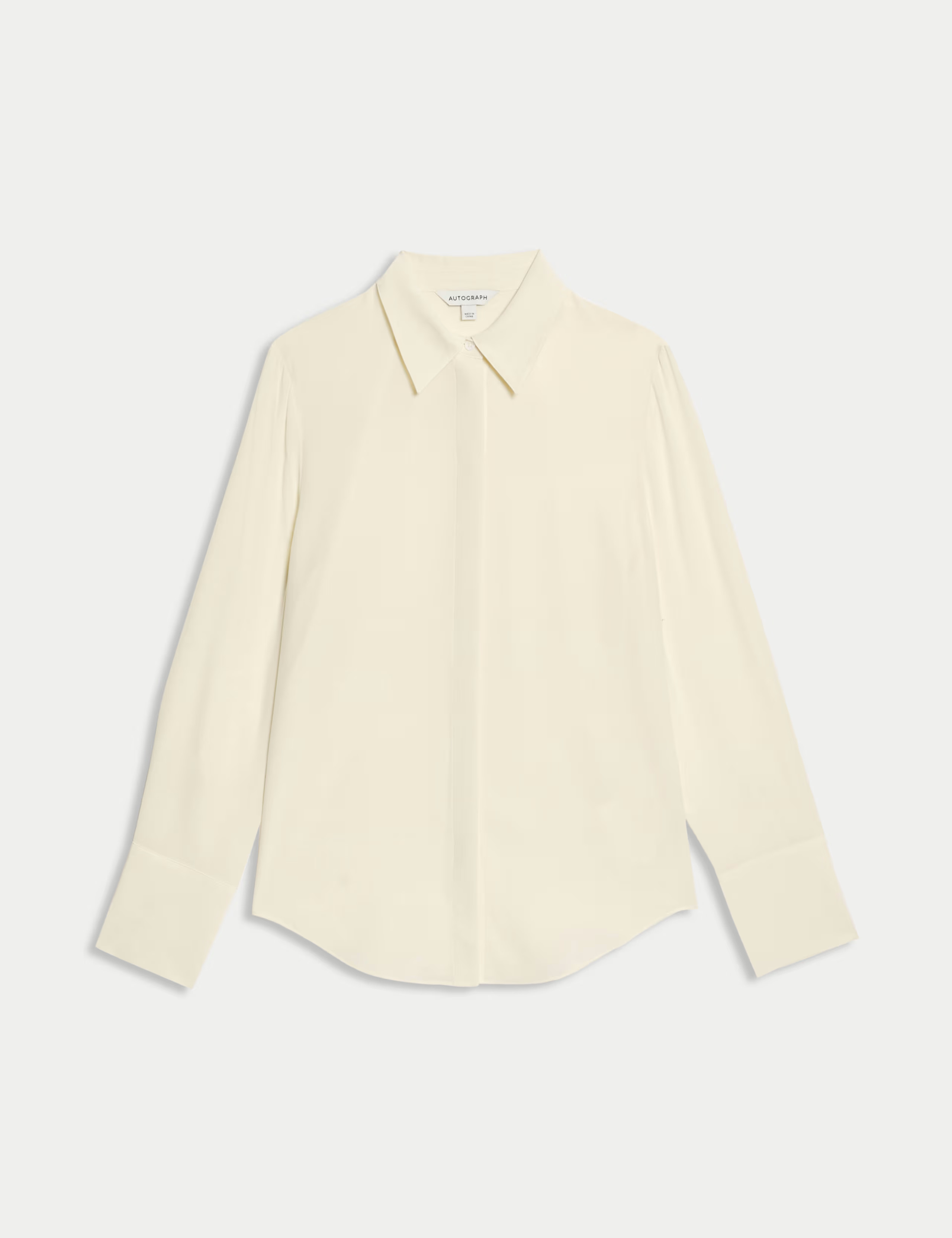 Pure Silk Collared Shirt | Marks & Spencer (UK)