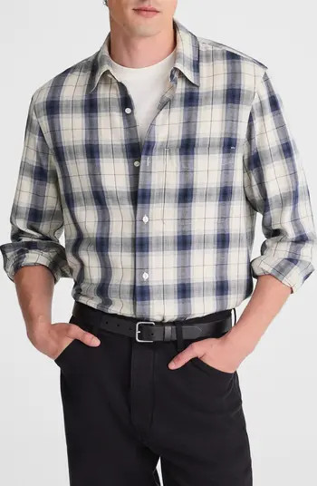 Madewell Lightweight Flannel Button Up Shirt | Nordstrom | Nordstrom