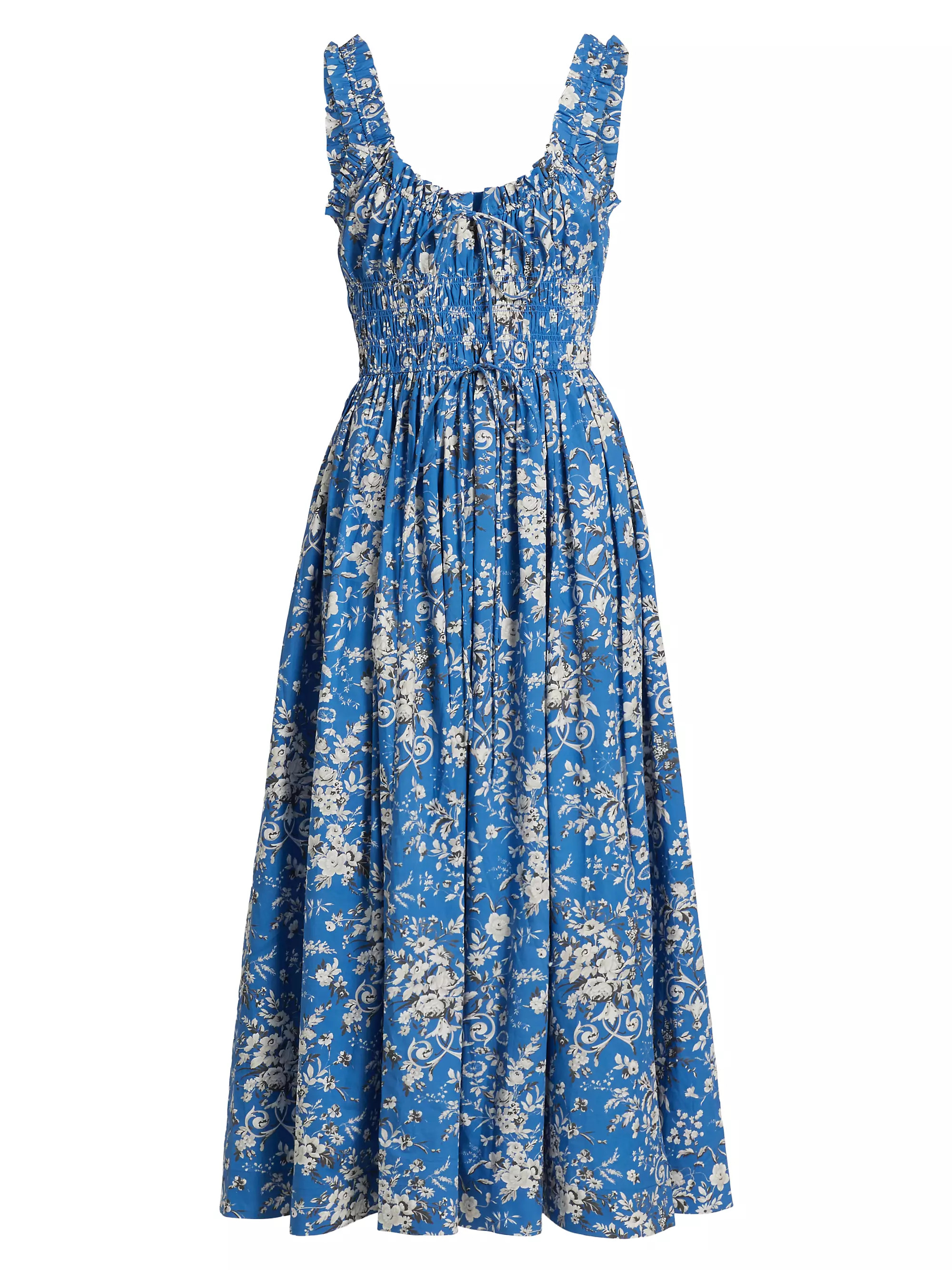 Emmaretta Floral Cotton Cocktail Dress | Saks Fifth Avenue