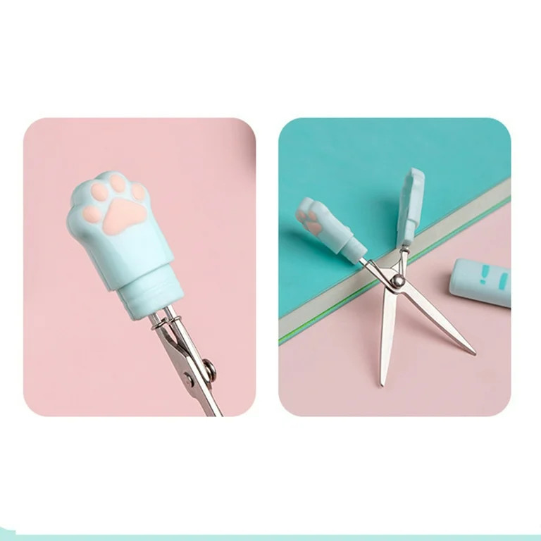HGYCPP Multi-purpose Mini Scissors Portable Functional Scissors Sewing Scissors Lovely Cats Paws ... | Walmart (US)
