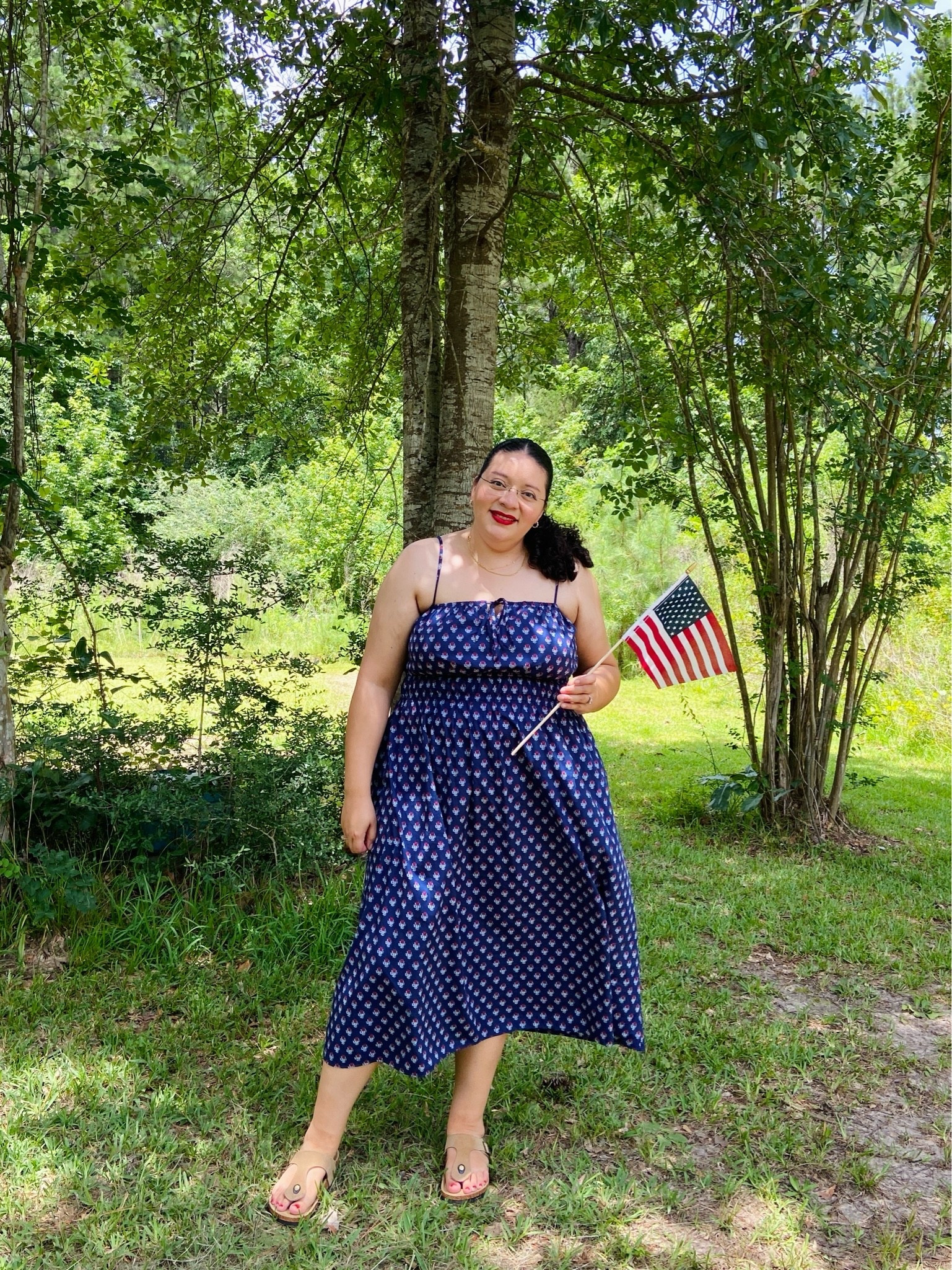 The loveliest Americana dress from Target ❤️🤍💙