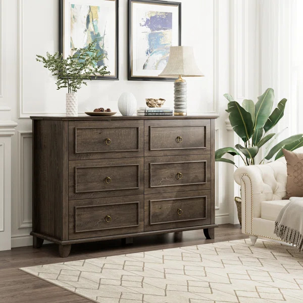 Aledo 6 - Drawer Dresser | Wayfair North America