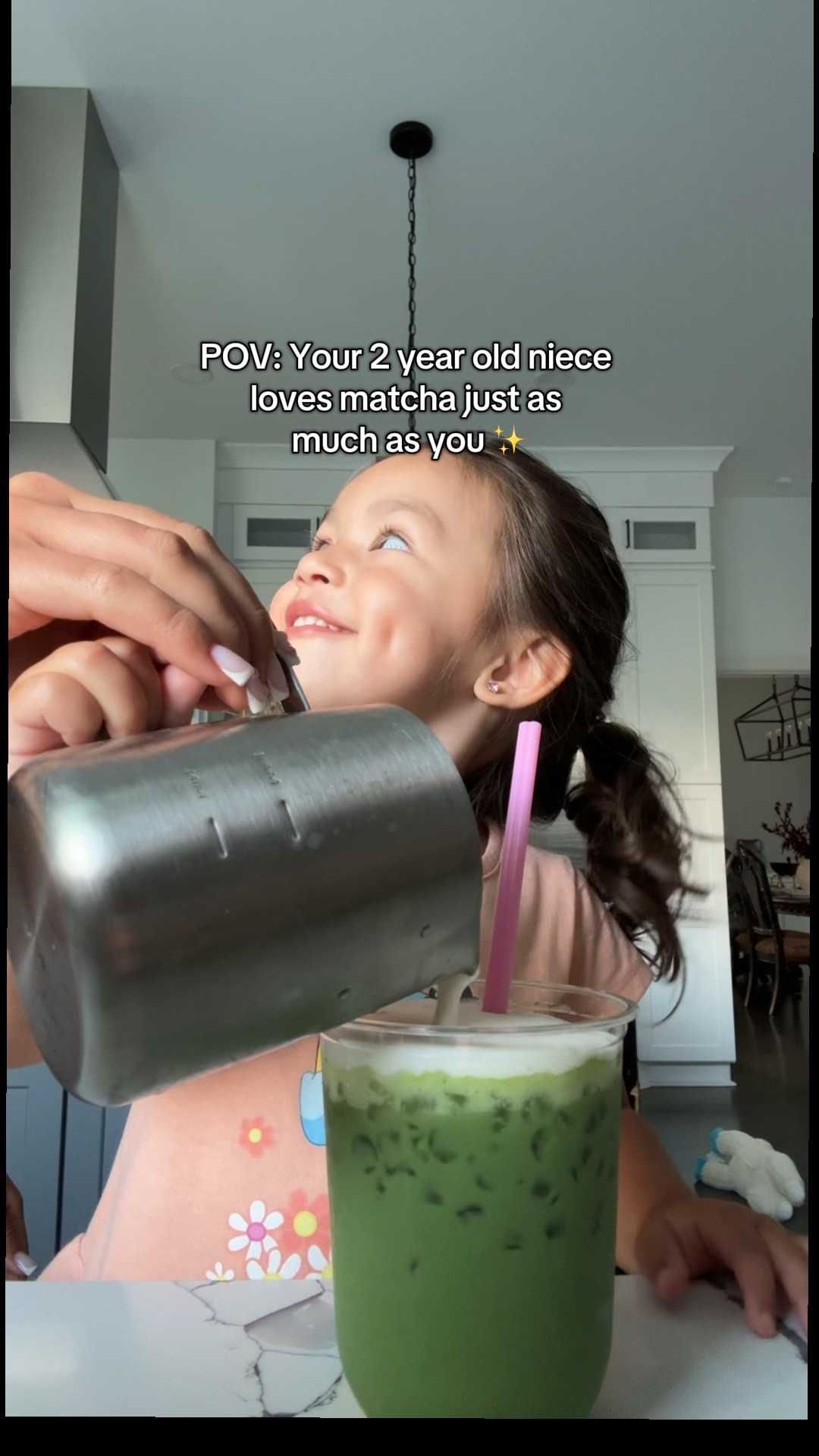 Just a 2 year old and her auntie making matcha 🍵

#LTKSeasonal #LTKHome #LTKBaby