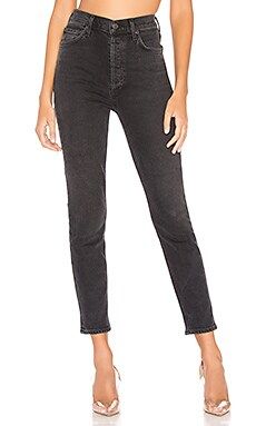 AGOLDE Nico High Rise Slim in Virtue from Revolve.com | Revolve Clothing (Global)