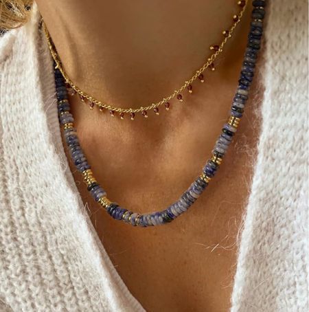 This is going to be THE summer necklace for me! So many colors and on sale right now for about $25. Which color is your favorite?! 

#LTKFindsUnder50 #LTKSaleAlert #LTKStyleTip
