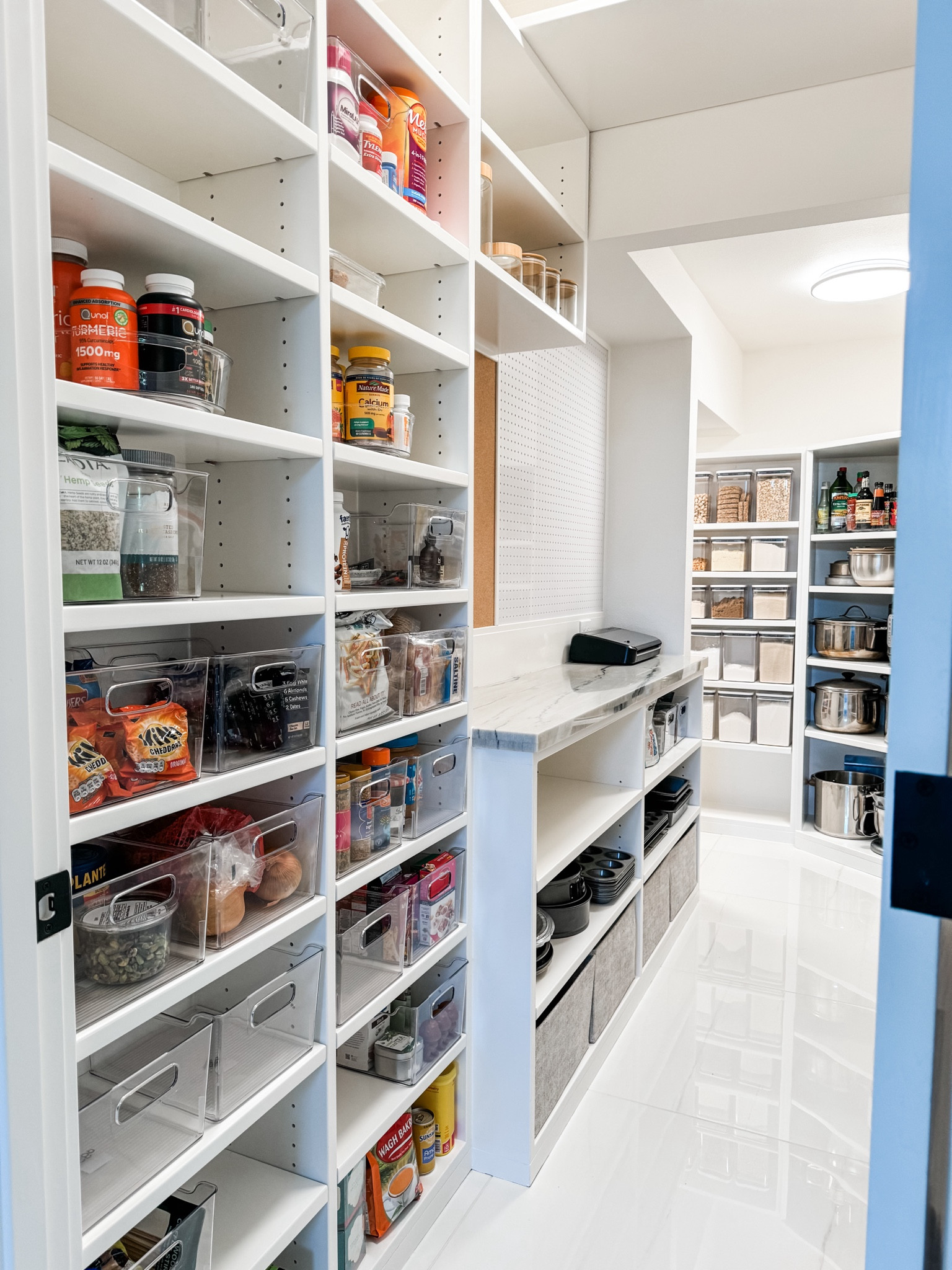 It took me a minute to source these bins. These shelves were an odd width and depth. These are perfection here! And only $14! 

#LTKBacktoSchool #LTKHome #LTKFamily