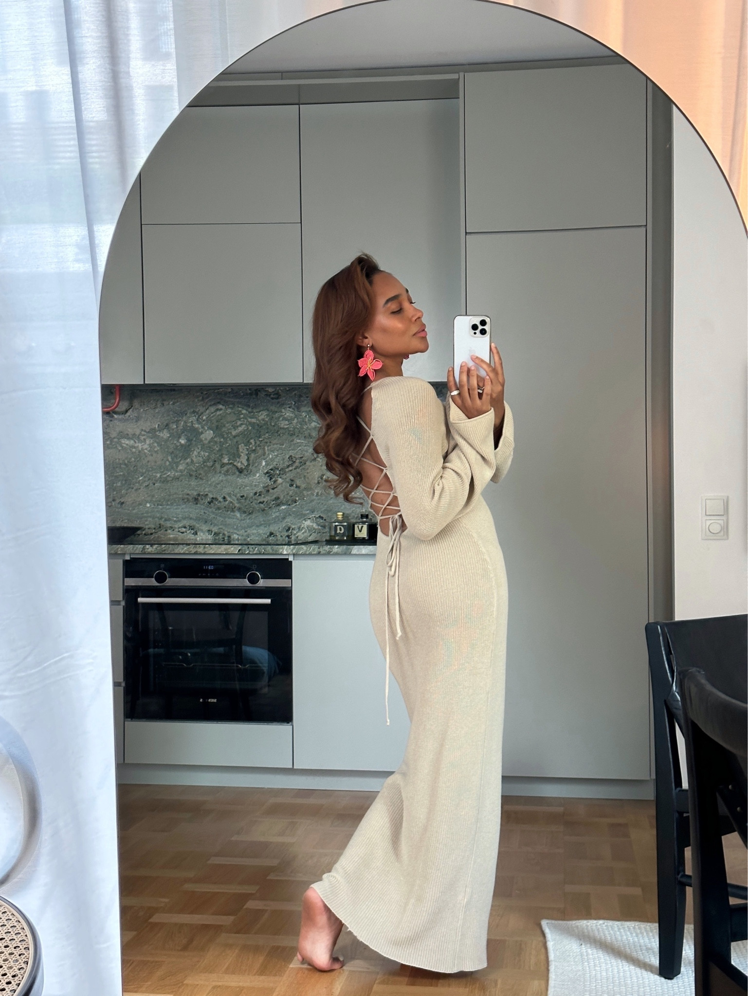 Backless dress, tie up dress, holiday outfit, vacation inspo, neutral dress, maxi dress, summer inspo, sunny outfit, sundress 

#LTKeurope #LTKtravel #LTKSeasonal