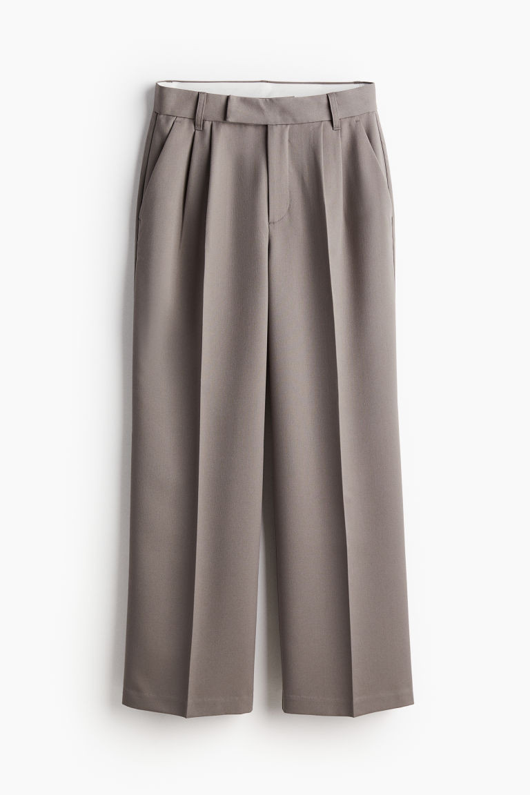 H & M - Tailored trousers - Grey | H&M (UK, MY, IN, SG, PH, TW, HK)