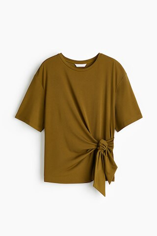 Tie-detail top | H&M (UK, MY, IN, SG, PH, TW, HK)