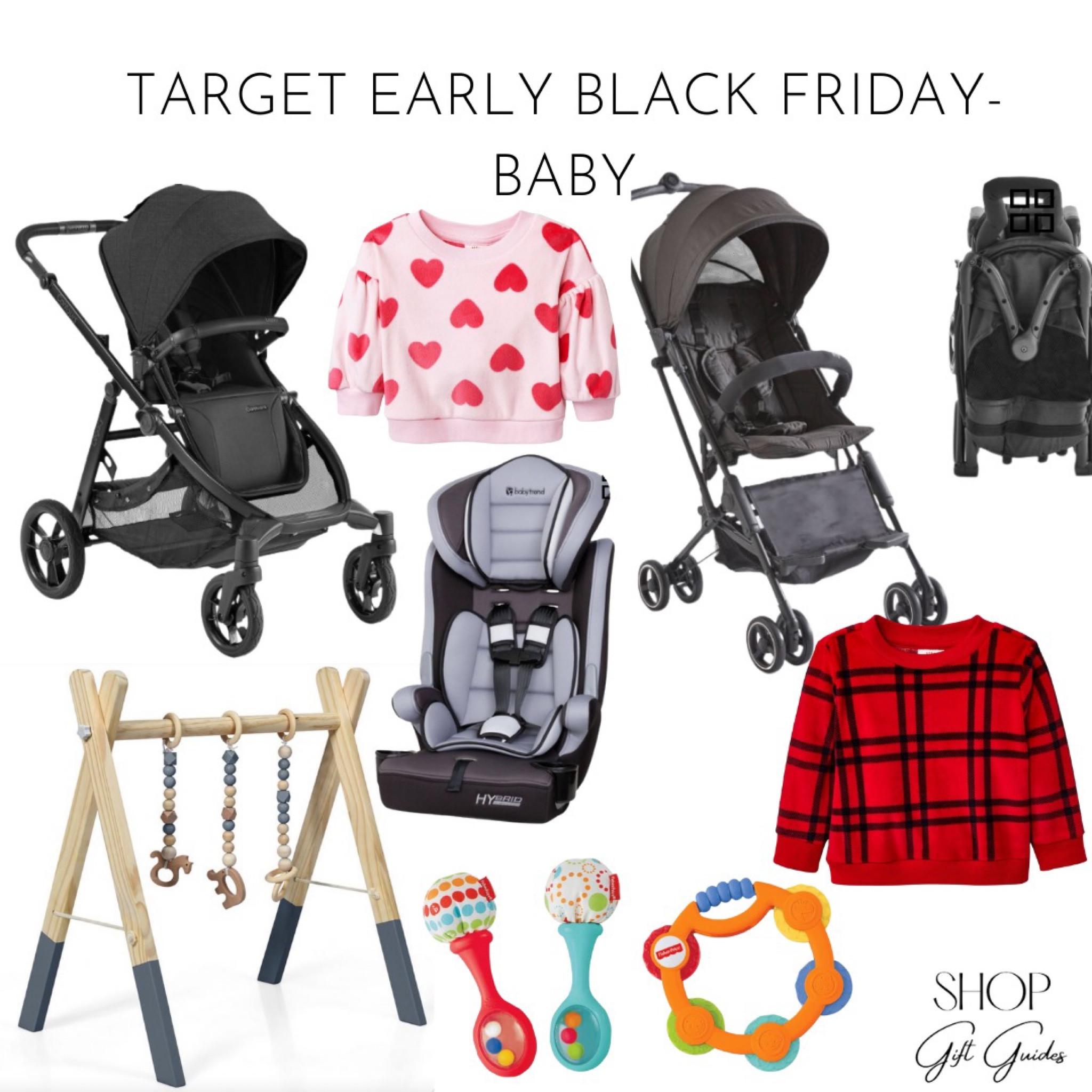Early Black Friday sale is going on NOW until October 8th at Target! So many great items for baby gear on major discount! This is a great time to get what you need or stock up on gifts for Christmas!! It’s never too early to shop for the holidays and better to be done early! 

Baby gear, baby stroller, travel stroller, baby sweater, baby play mat, baby music instruments, booster car seat 

#LTKsalealert #LTKHoliday #LTKGiftGuide