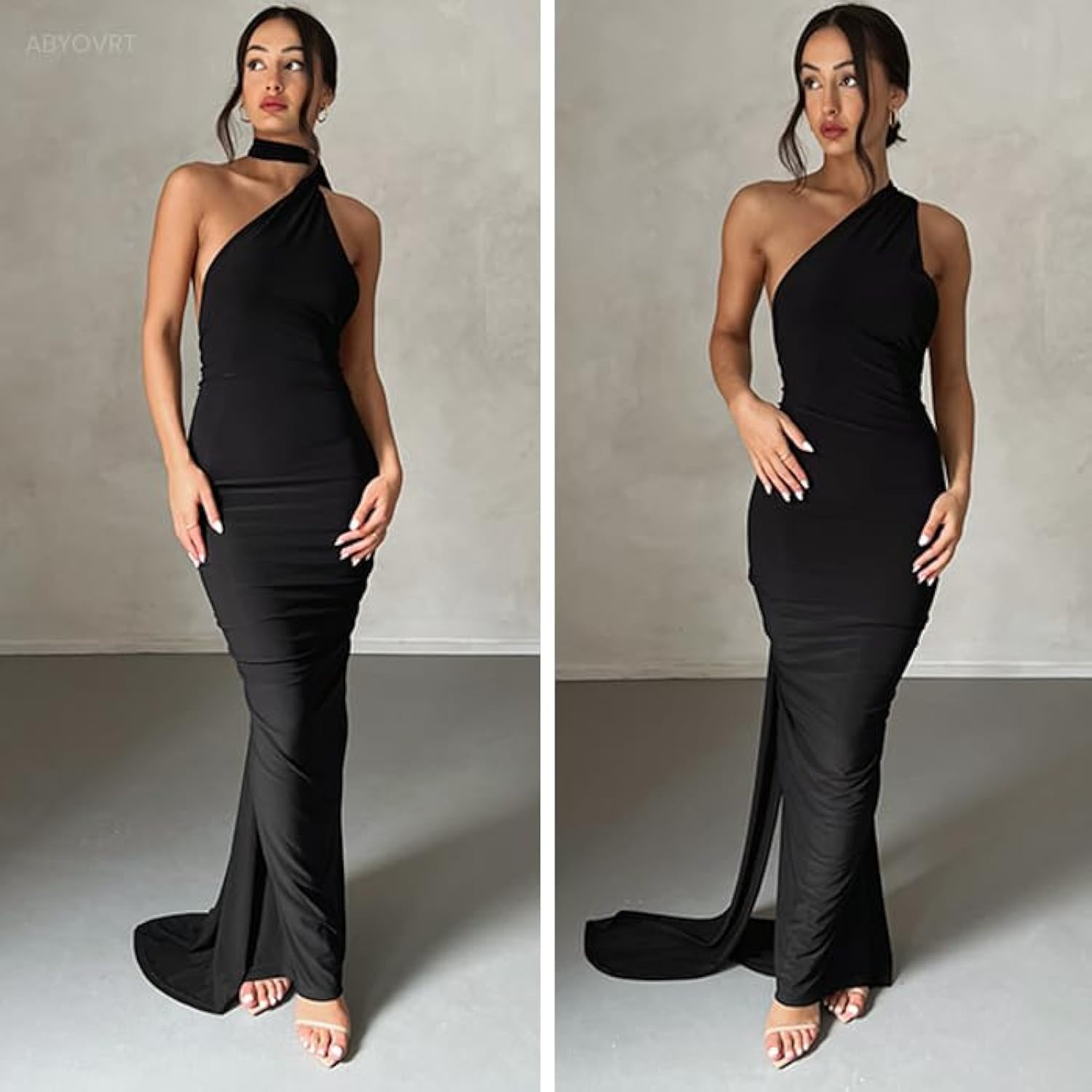 Women Sexy Backless Dress Bodycon Sleeveless Open Back Maxi Dress Going Out Elegant Party Cocktai... | Amazon (US)