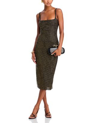 AQUA Embellished Column Dress - Exclusive  | Bloomingdale's Women | Bloomingdale's (US)