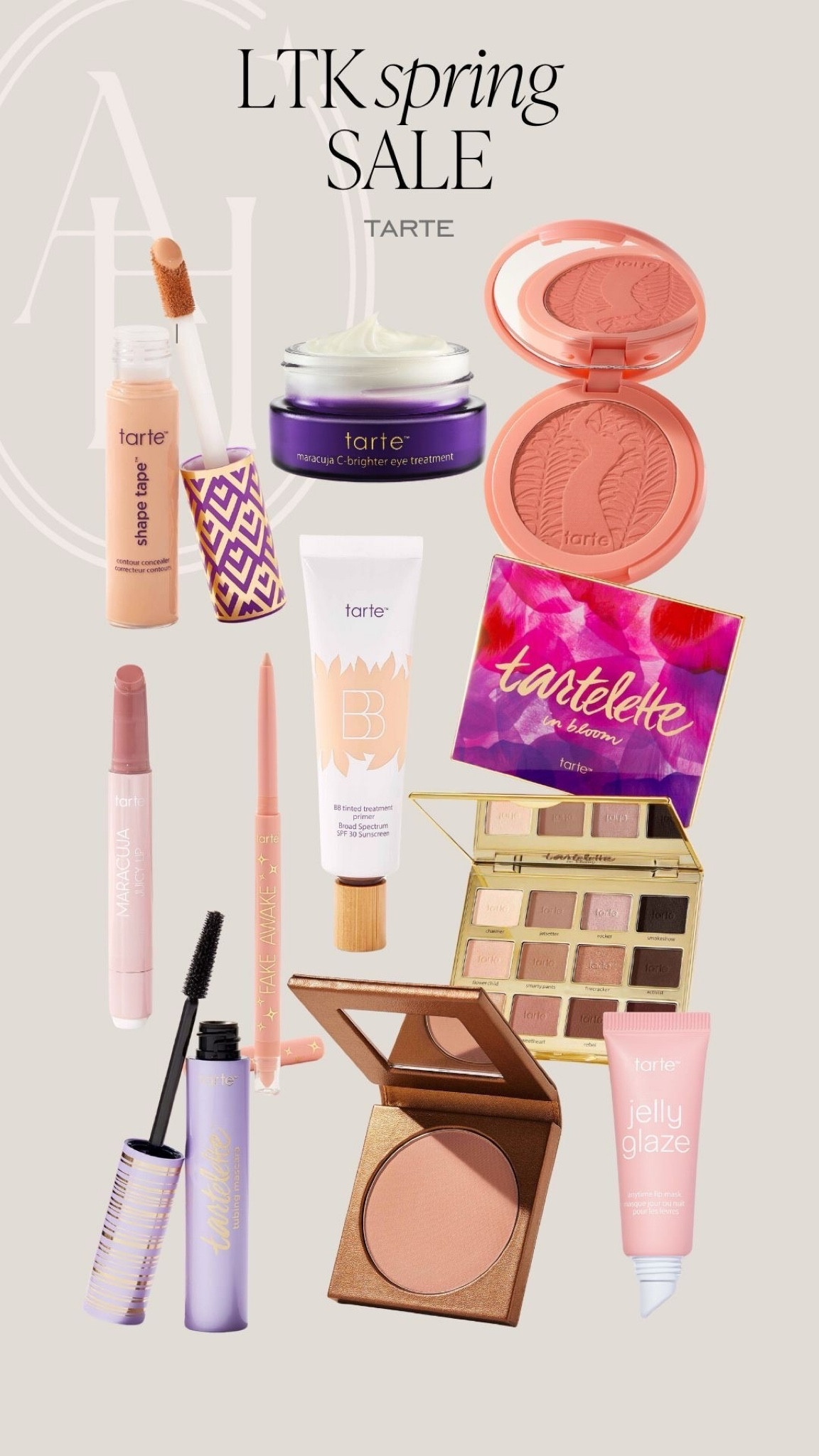 LTK Spring Sale finds from Tarte. So many great beauty finds 30% off with code in LTK app. 

#LTKSeasonal #LTKsalealert #LTKbeauty