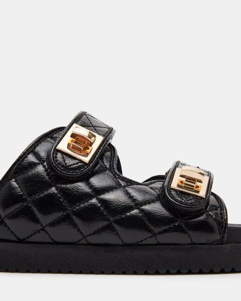 SCHMONA BLACK LEATHER | Steve Madden (US)