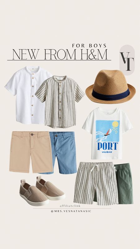 NEW from H&M for boys for summer! Just ordered a few things for my boys for our summer vacation. 



#LTKkids #LTKfamily #LTKshoecrush