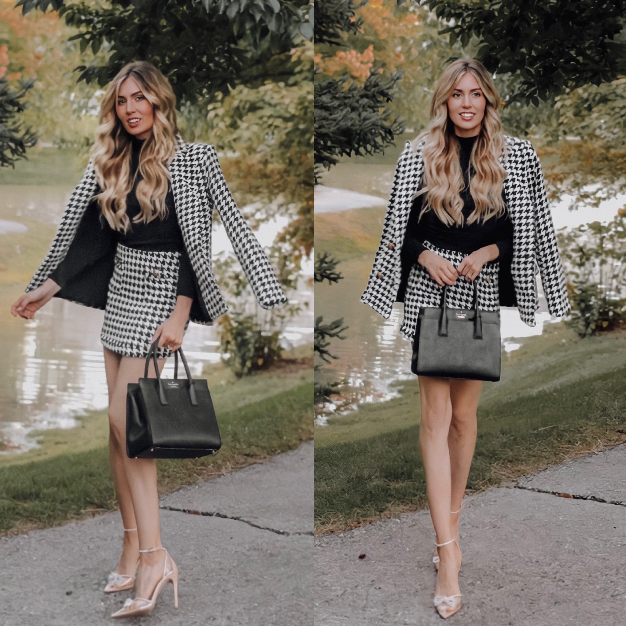 Fall blazer and skirt outfit 

#LTKstyletip #LTKSeasonal #LTKHoliday