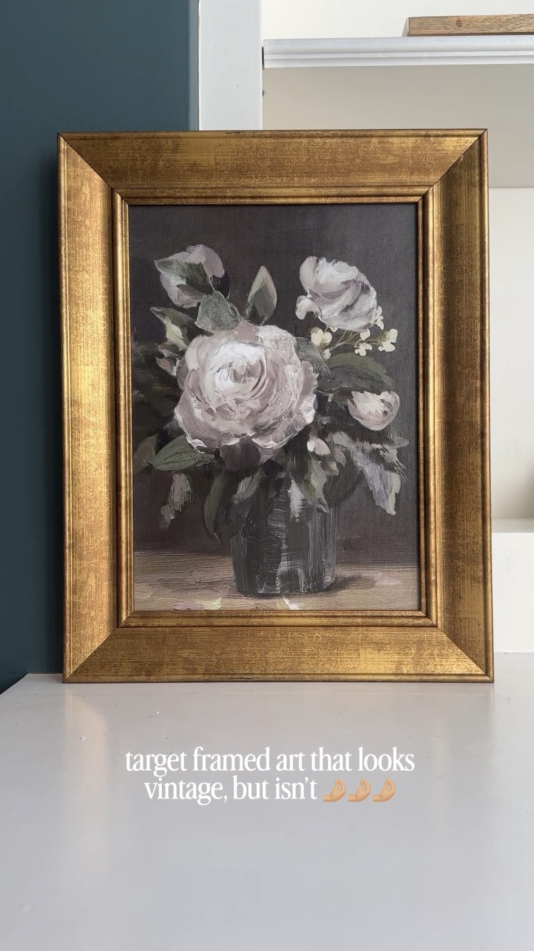 A vintage floral print with a touch of moodiness. This piece of art is one of my favorite @Target purchases ever. It looks extremely luxe but is very budget friendly. And it’s on sale right now! 

#LTKHome #LTKSaleAlert