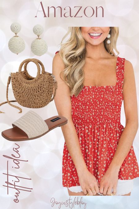 4th of July outfit / summer outfit / dressy outfit / summer tops /  cute summer tops / dressy look / date night outfit / vacation outfit 

#LTKFindsUnder50 #LTKTravel #LTKSaleAlert