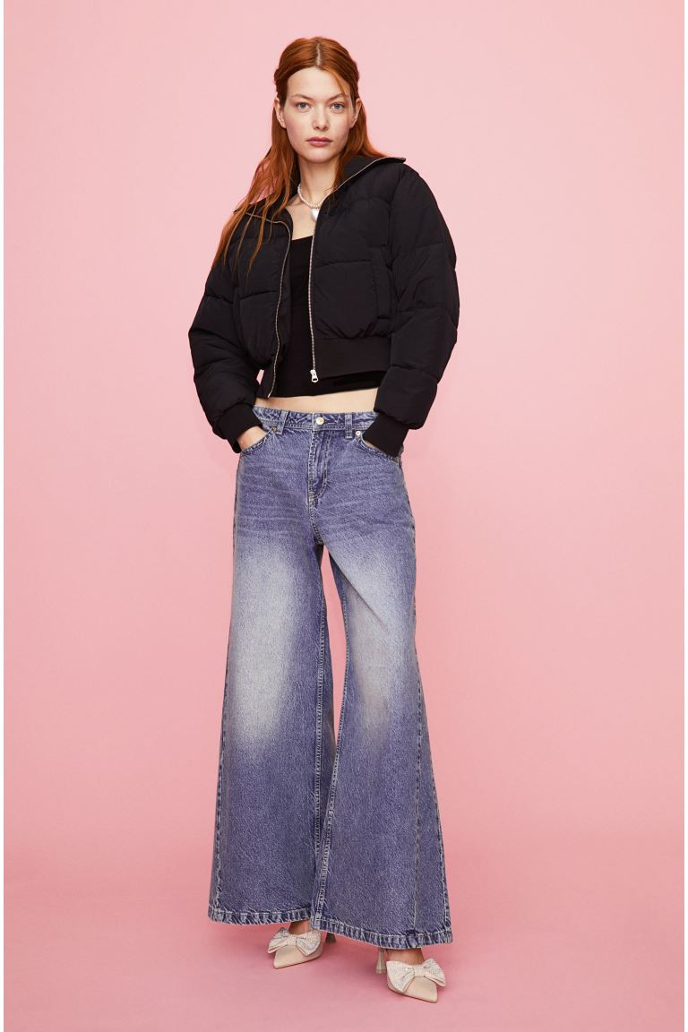 Puffer Jacket - Black - Ladies | H&M US | H&M (US + CA)